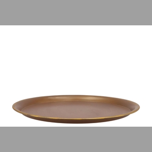 Tosca Plate Goud 45cm