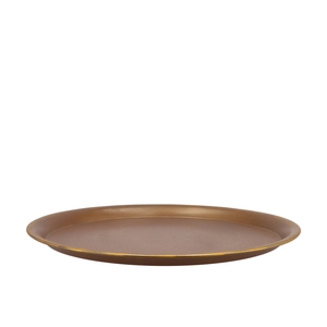 Tosca Plate Goud 45cm