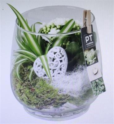 <h4>4949 WIT DRUPPELGLAS LOVE</h4>