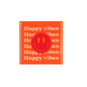 Tile Happy Vibes Orange/pink 10x10x1cm Nm