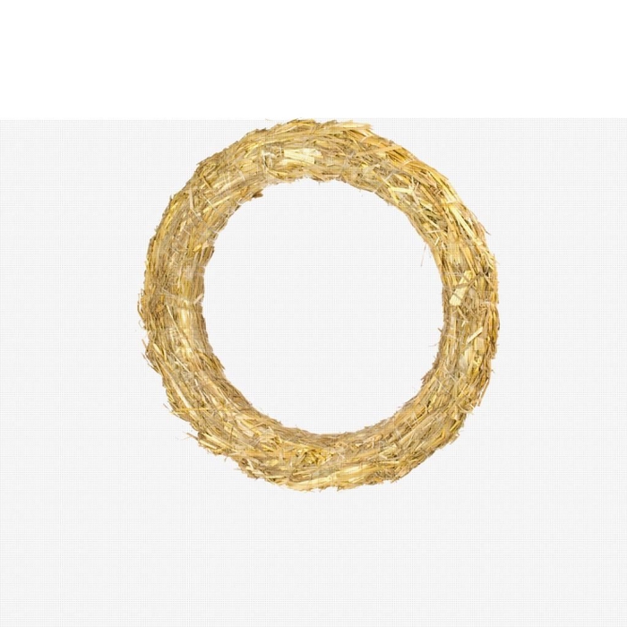 <h4>Straw wreath BIO 35cm natural</h4>