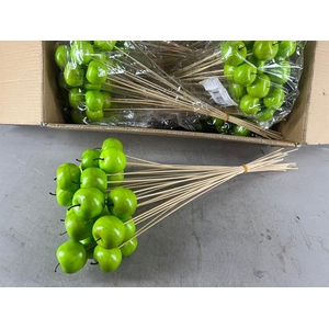 Stick Apple 5cm Green Gloss