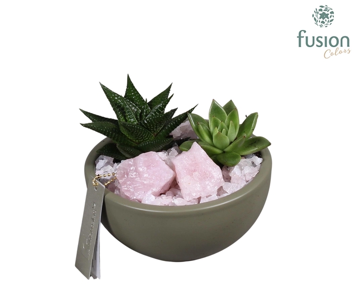 <h4>Keramiek met Edelstenen Arrangement</h4>