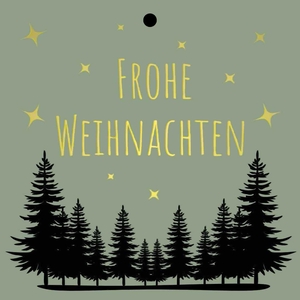 Kerst Kaart 7*7cm x20 Weihnachten