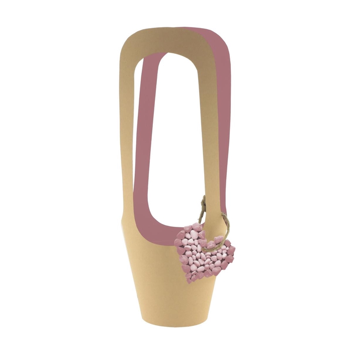 <h4>Valentijn Tas Love rocks d13*38cm</h4>