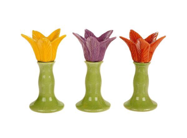 Candleholder Narcis 3 Ass.H13D7.5
