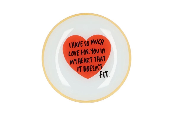 Plate Round I Have So Much 18x18x2cm Nm