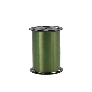 Ribbon Curl 5mm 500 Mtr Moss Green