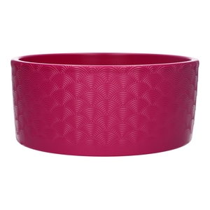 DF03-884726100 - Planter Napoli d22.5xh10.1 fuchsia