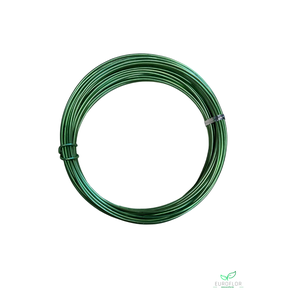 ALUMINIUM WIRE GREEN 12M GROEN