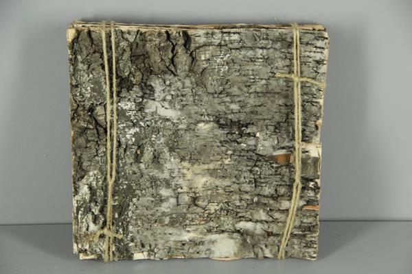 <h4>Birch Bark Pack 30x30cm(6p)nat</h4>