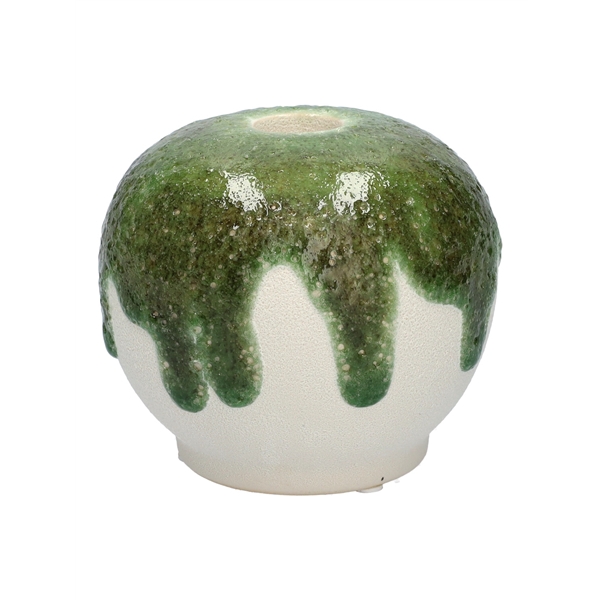 <h4>Candle holder Esencia2 d2.5\\10.8xh9.5 green\\white</h4>