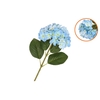 Silk Hydrangea Blue 23x64cm
