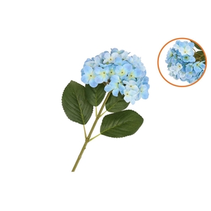 Silk Hydrangea Blue 23x64cm