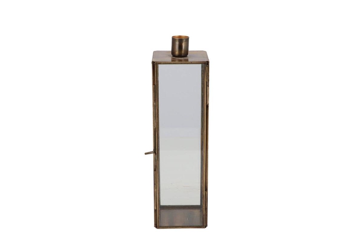 <h4>Braga Majestic Gold Candle Holder 8x8x22cm Nm</h4>