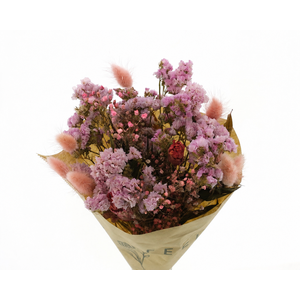 Dried Bouquet Pink x10