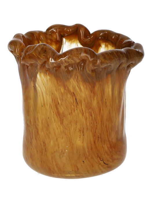 <h4>DF02-741372100 - Pot Sofie d12xh12 ochre</h4>