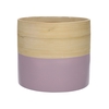 DF00-710830776 - Pot Mambu cylinder d20xh19.5 natural/lilac