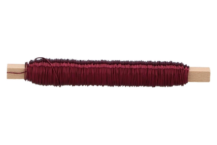 <h4>Wire Wrap Bordeaux Copper 100 Gram P/1 Nm</h4>
