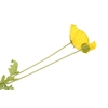 Silk Papaver 2x Yellow 96cm