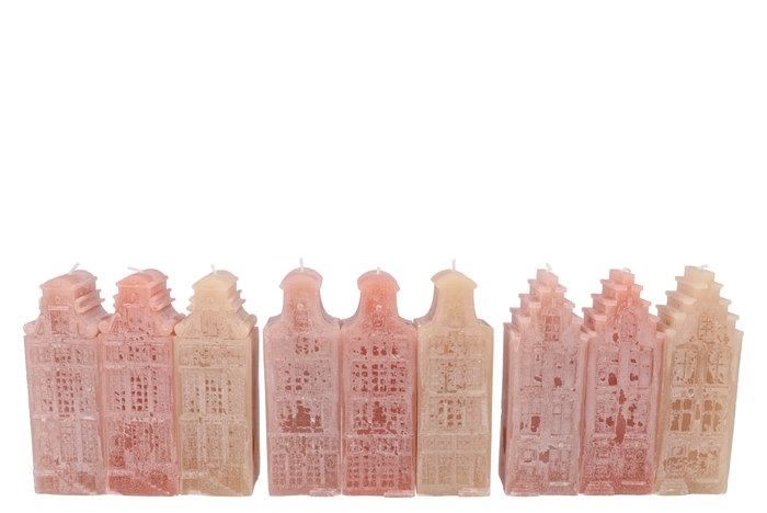 Candle A'dam House Warm Sand Mix 7x7x20cm