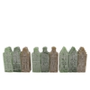 Amsterdam House Green Mix Candle 7x7x20cm