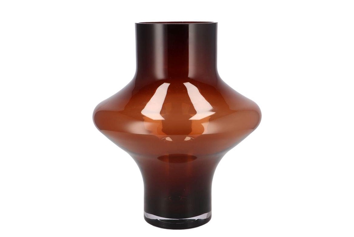 Filou Brown Vase Sphere 28x32cm