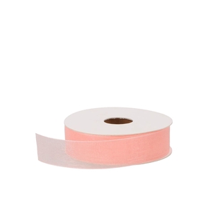 Ribbon Organza 54 Salmon 50mx25mm