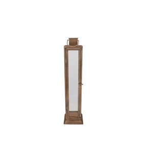 Kaya Bronze Lantern Metal 17x17x55cm