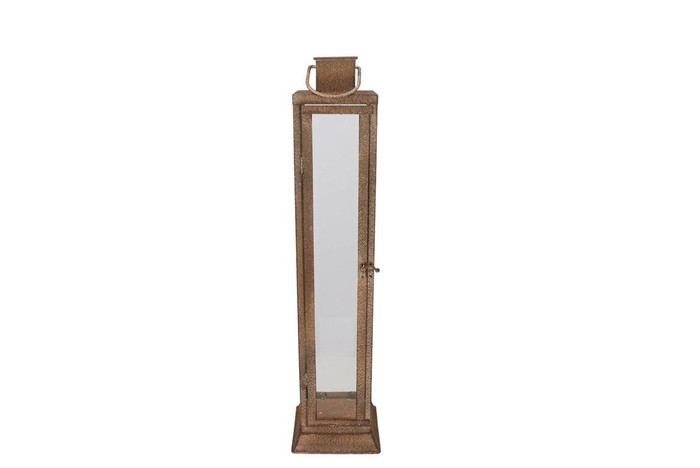 <h4>Kaya Bronze Lantern Metal 17x17x55cm</h4>