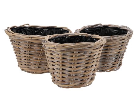 <h4>Rattan Pot Grey Ww Round 3dlg 29x19 Nm</h4>