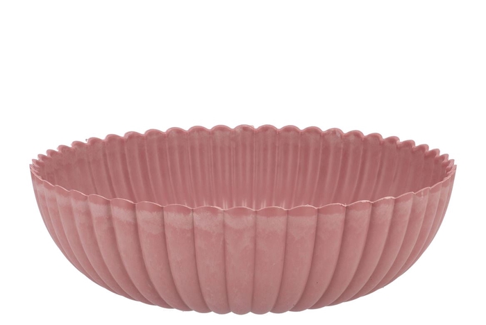 <h4>Melamine Lisa Pink Bowl 30x30x9cm</h4>