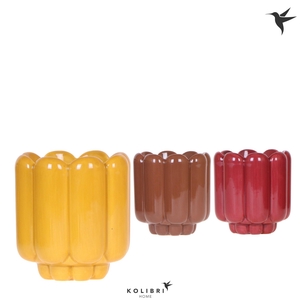 Kolibri Home Retro pot yellow mix