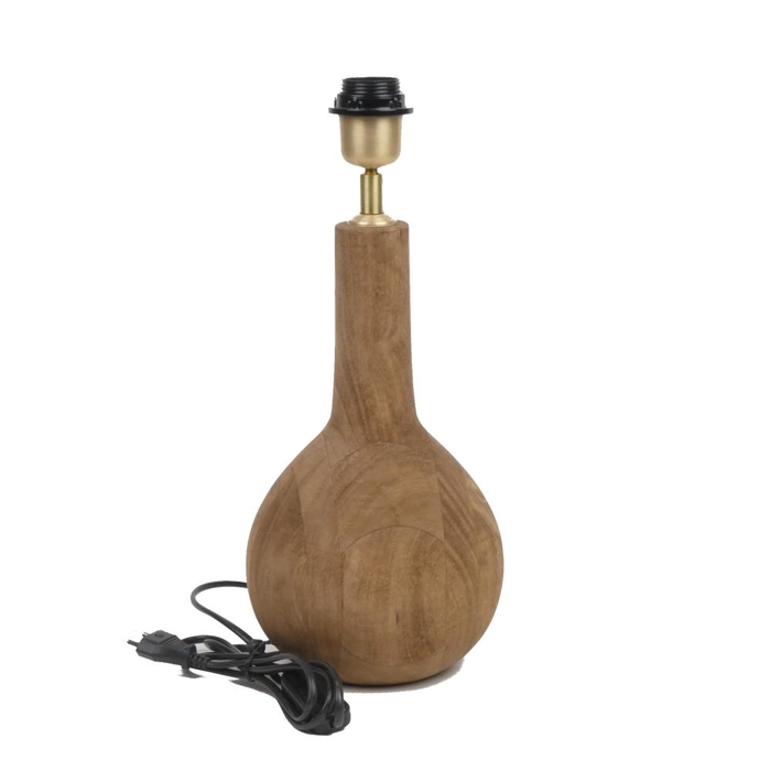 <h4>Lamp Mango Wood Brown 04b Ø17x</h4>