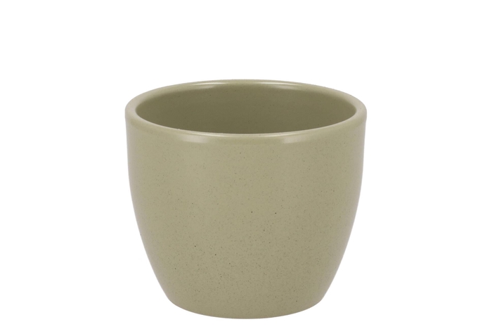 Ceramic Kiwi Stone Pot 7cm