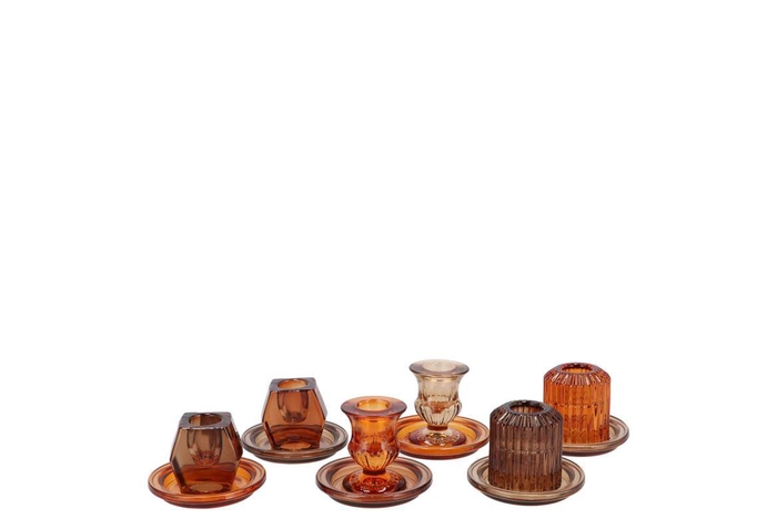 <h4>Bicolore Candle H Earthy Terra Mix Ass P/1 8,5x6,5cm Nm</h4>