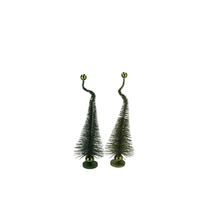 Sparkle Glitter Majestic Green Mix Tree Ass 24x6cm