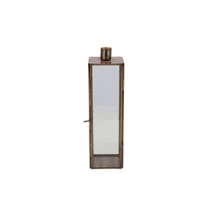 Braga Majestic Gold Candle Holder 8x8x27cm Nm