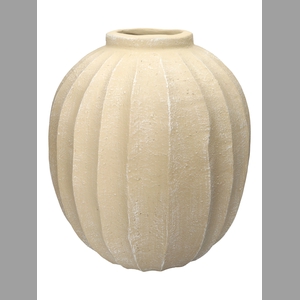 DF01-740421900 - Vase Sorine d11/26.5xh28 brown