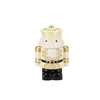 Jolie Cozy Gold King Jar 18x13x28cm