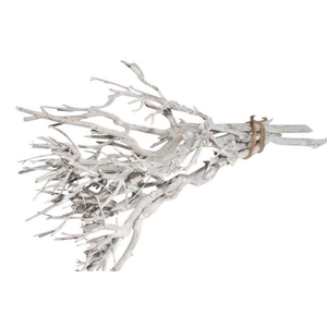 Deco Bundle Twig White L30