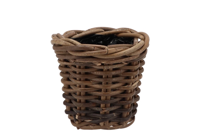 <h4>Rotin En Pot Panier 17x15cm</h4>