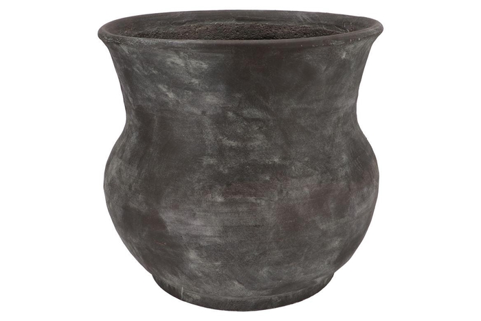 <h4>Gamla Grey Pot Flared 48x48x48cm Nm</h4>