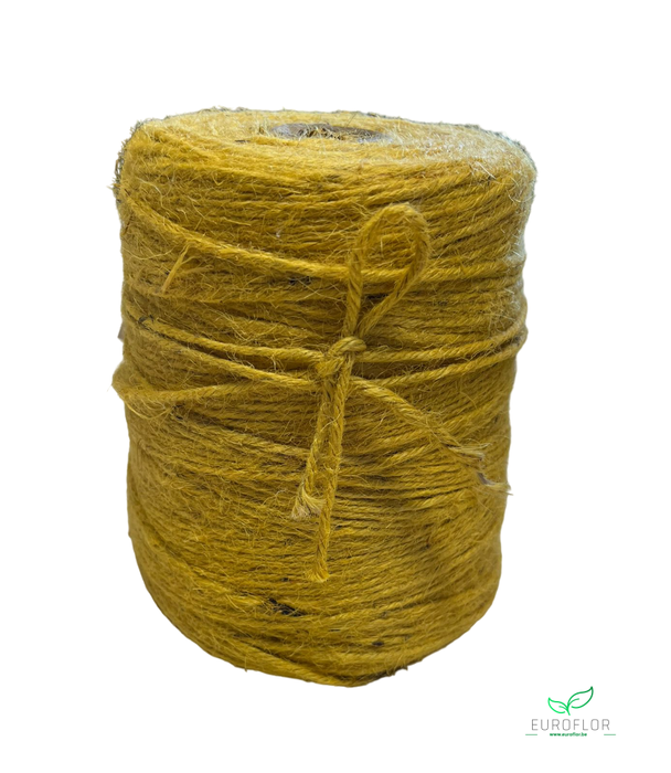 JUTE ROPE 1KG YELLOW