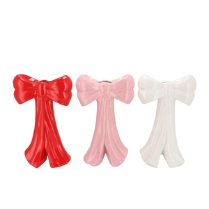 Faby Jolly Pink Vase Bow Long Ass 23x13x37cm