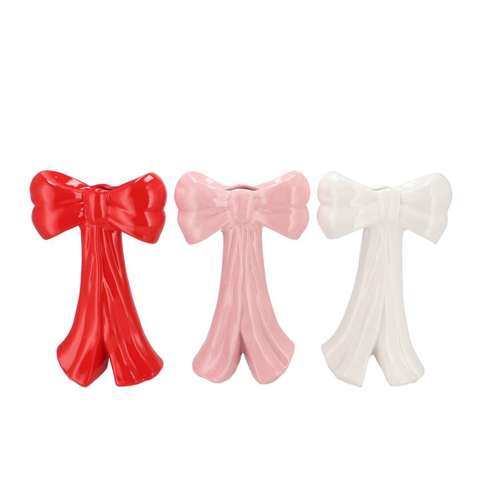<h4>Faby Jolly Pink Vase Bow Long Ass 23x13x37cm Nm</h4>