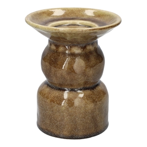 DF03-741358400 - Canlde hldr Novi d12.5xh15 mocca
