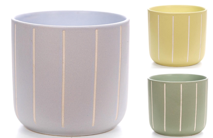 <h4>P&PURE Fleur ceramics 3 ass.</h4>