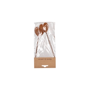 Pick Rusty Heart Metal 5x17cm P/4