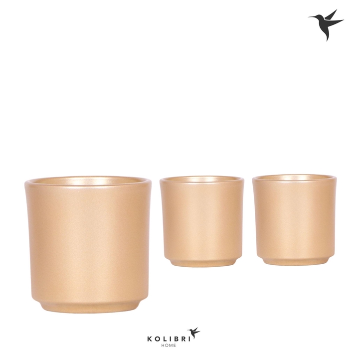 <h4>Kolibri Home Simplicity pot gold</h4>